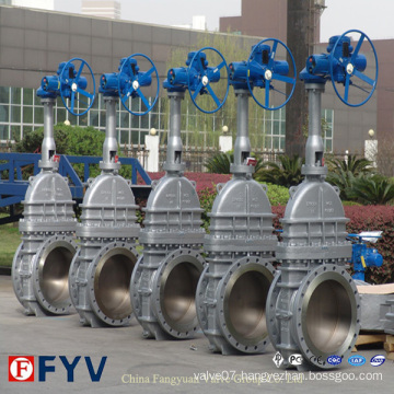 API 6D Cast Steel Slab Gate Valve